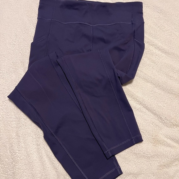 Lululemon Athletica Deep Purple Plum Leggings - Picture 1 of 7
